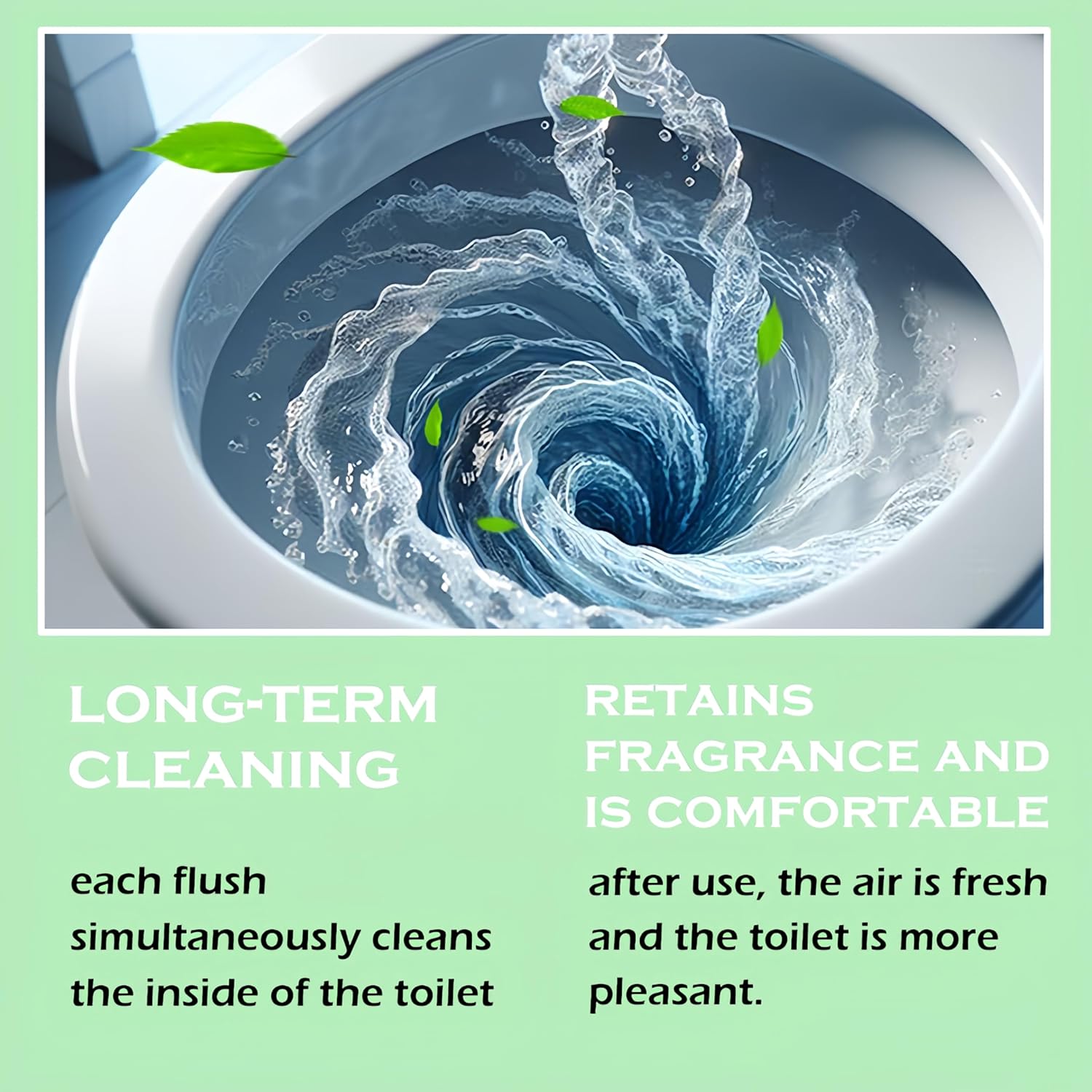 Toilet Bowl Cleaner with Long-Lasting Fresh Scent and Easy Use