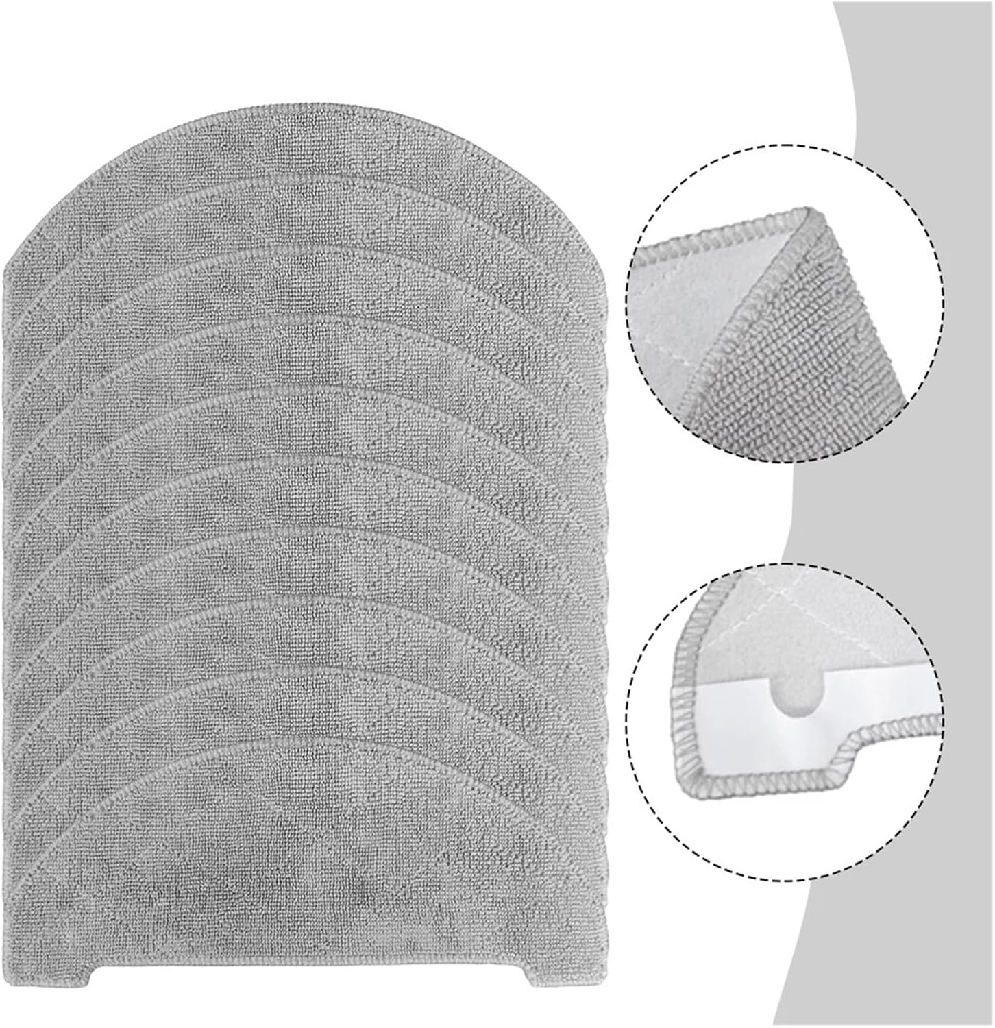 104PCS Mop Cloth Kit for Cleanova W7-W11