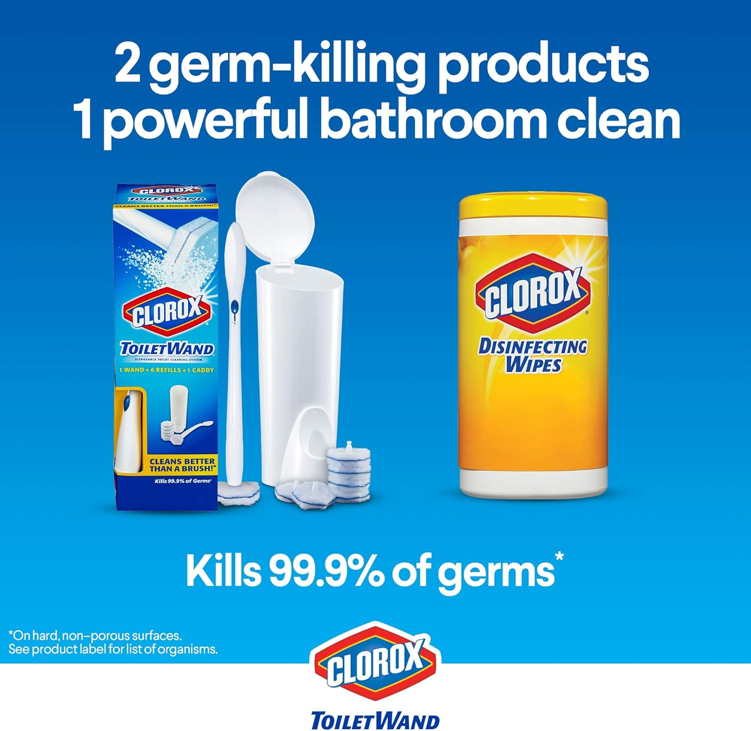 Clorox Wand Heads 6 Count for Effective Toilet Cleaning