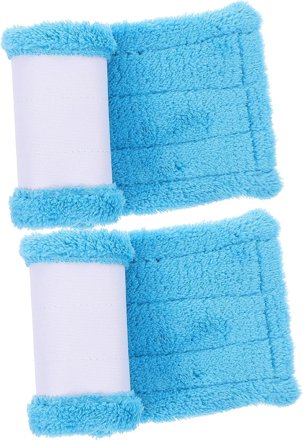 2pcs Coral Microfiber Mop Replacement Pads for Easy Cleaning