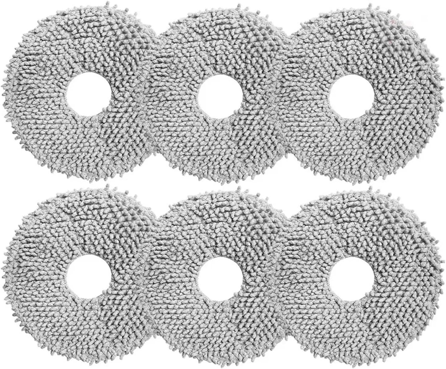 6 Pack Replacement Mop Pads for 2C102CN Robot Vacuum