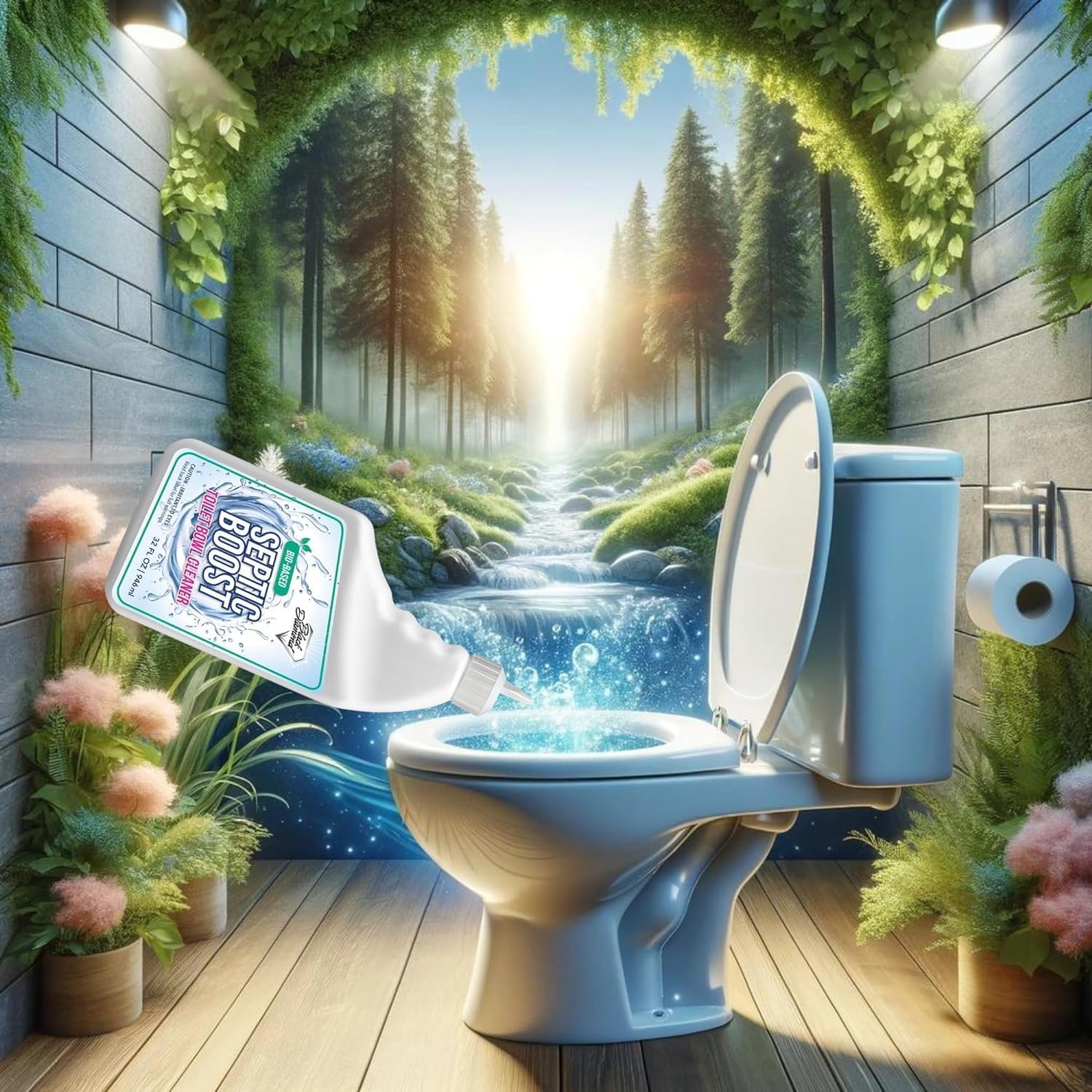 Septic Boost Toilet Bowl Cleaner - 1 Quart