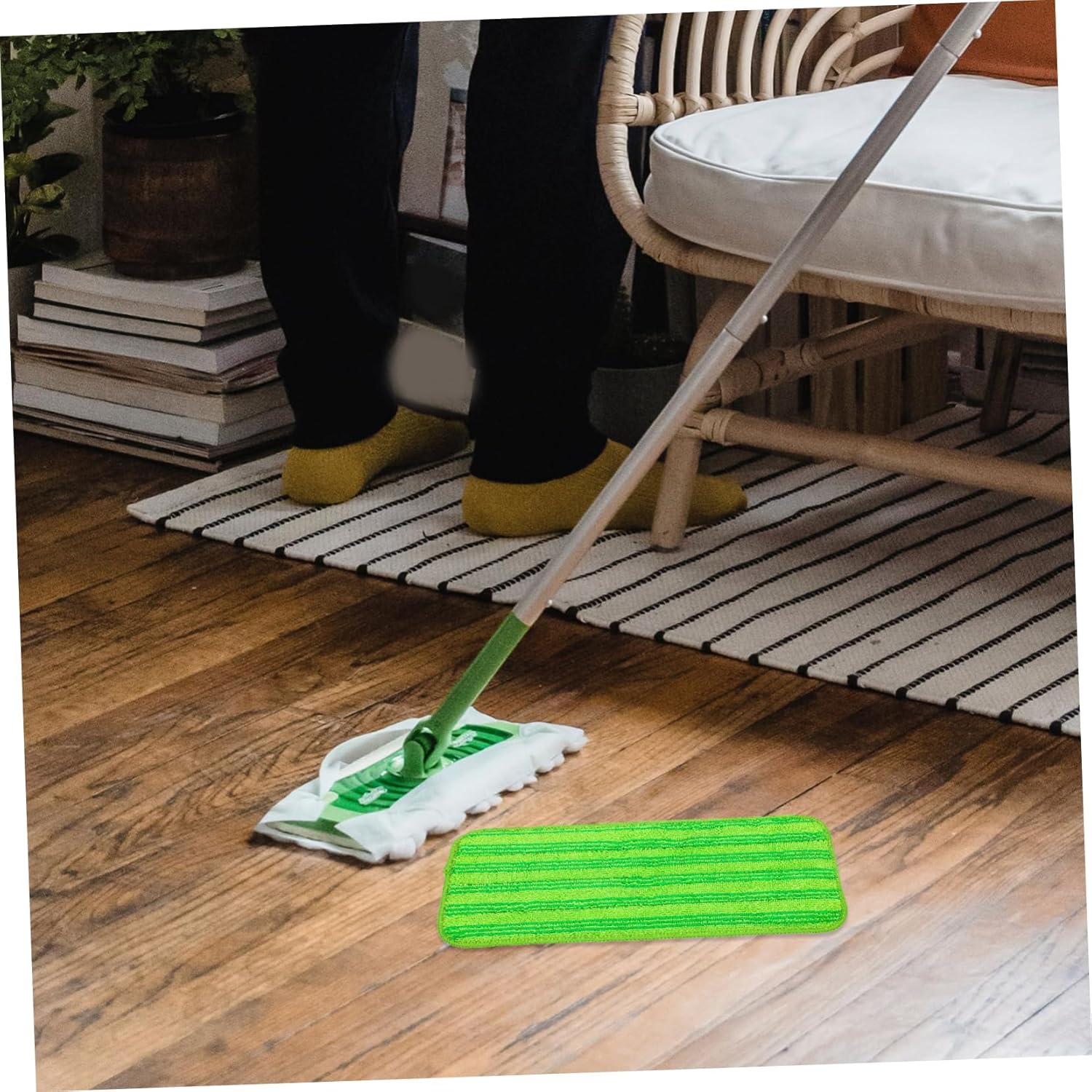 3pcs Microfiber Mop Pads Reusable and Durable