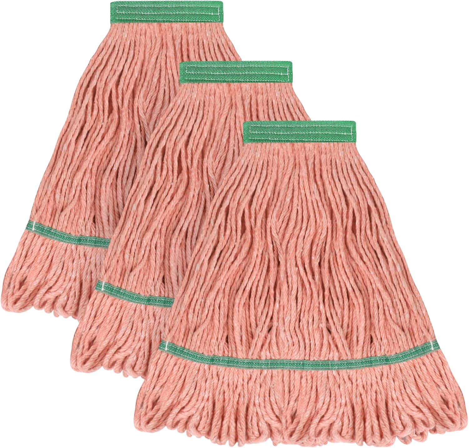 L Luke Supply Heavy Duty Mop Heads Pack of 3