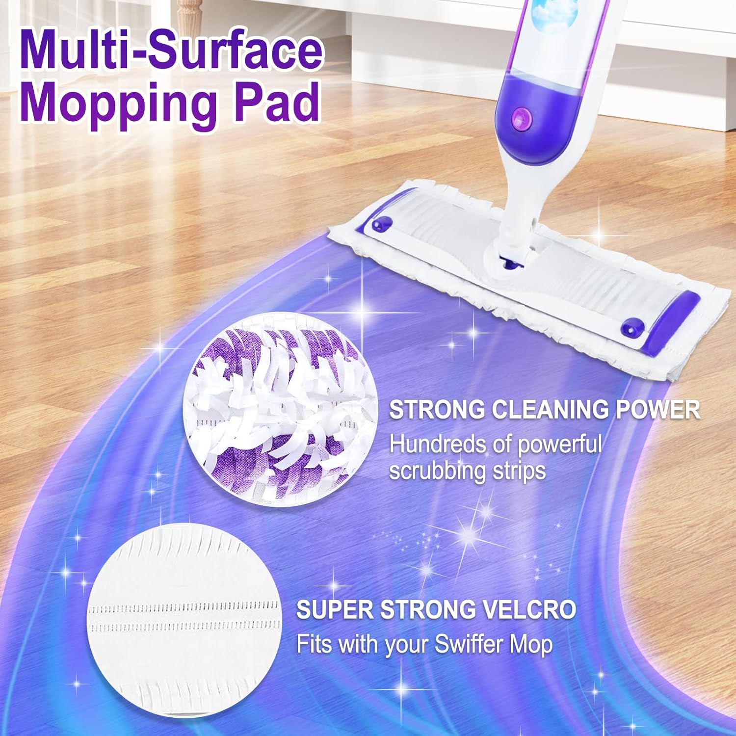 25 Pack Disposable Mopping Pads for Swiffer PowerMop 1