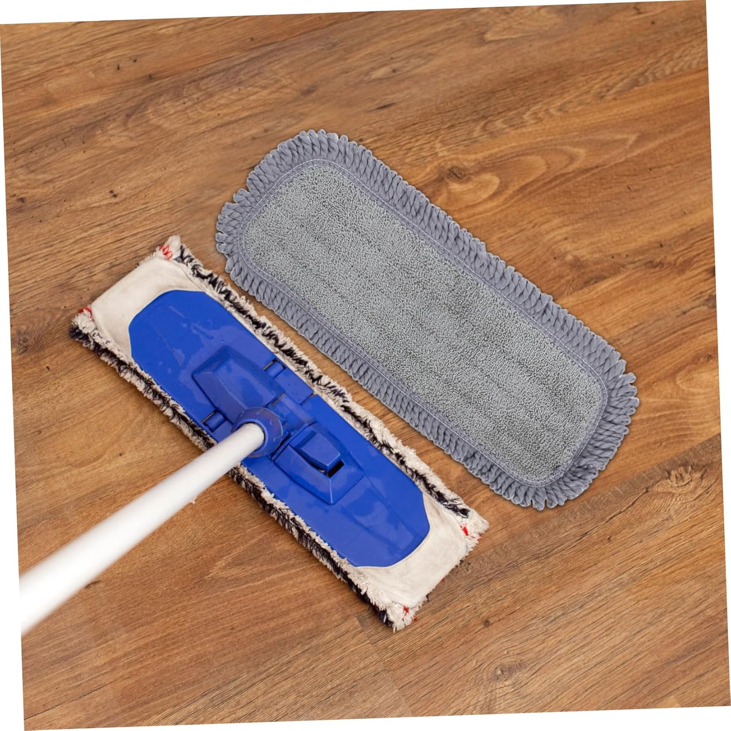 2pcs Microfiber Mop Pads for Efficient Floor Cleaning 1