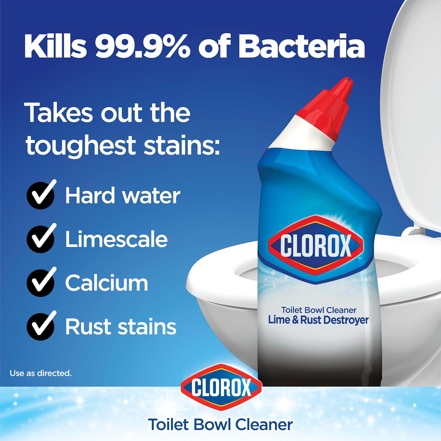 Clorox Toilet Bowl Cleaner 24 Ounces Pack of 2