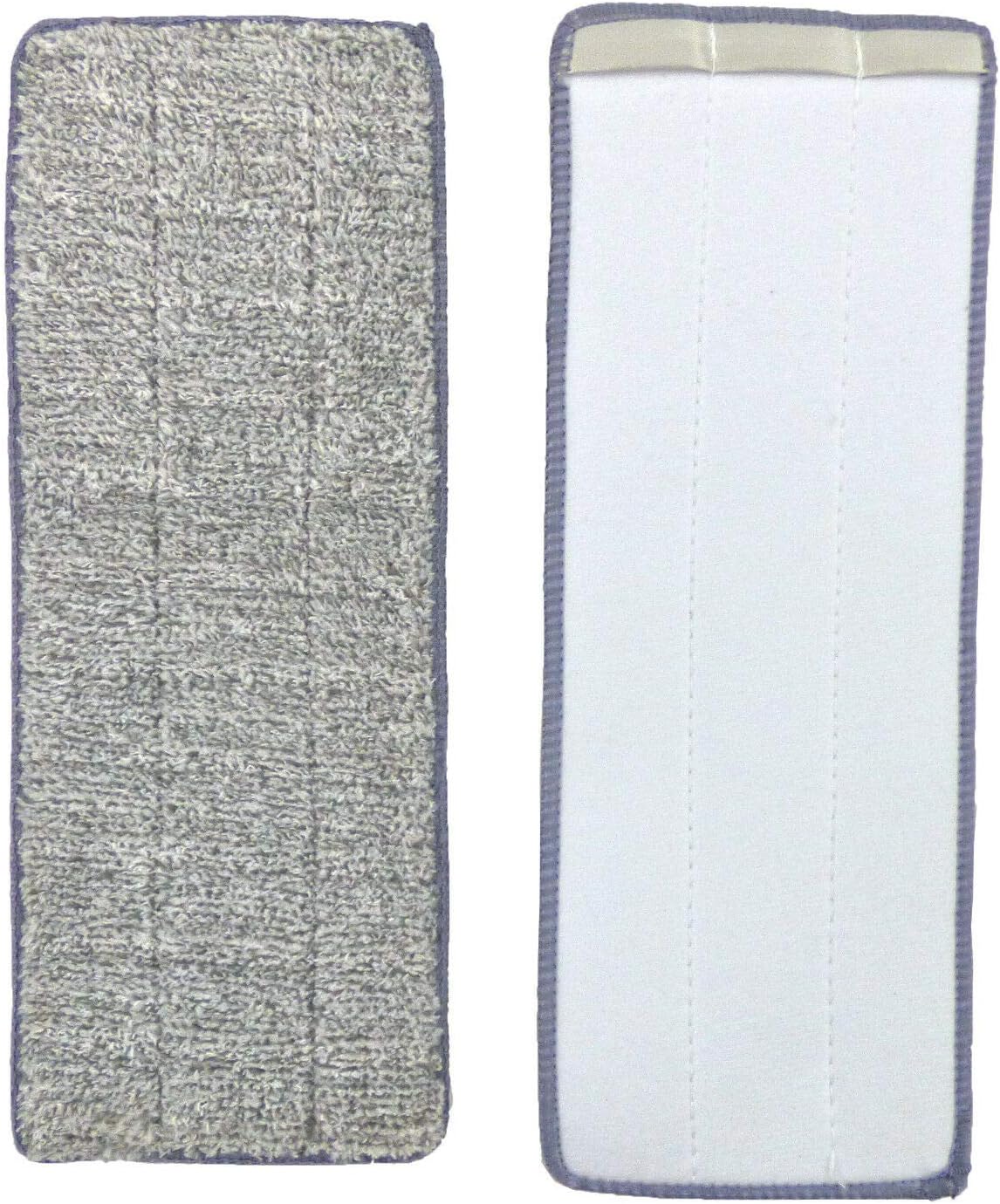 Bulletproof Microfiber Mop Pads - 5 Pack Reusable for Wet Dry Cleaning