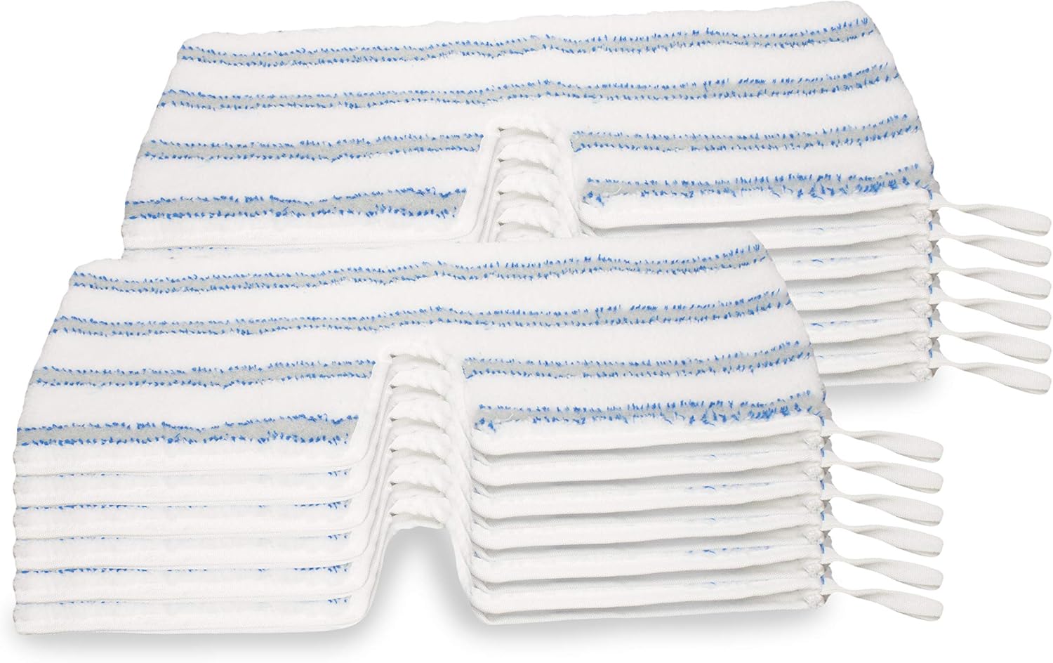 LTWHOME Design Replacement Dual-Sided Microfiber Scrub Mop Pads Pack of 12 1