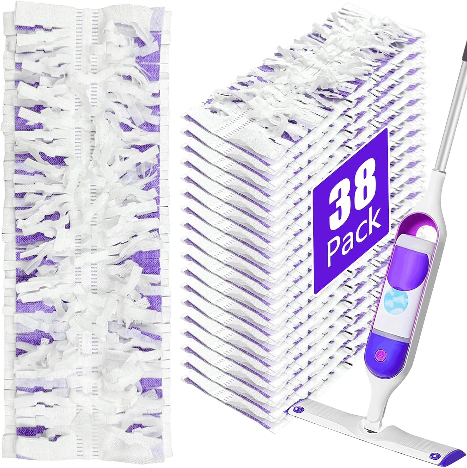 38 Pack PowerMop Mopping Pad Refills for Hyphen-X