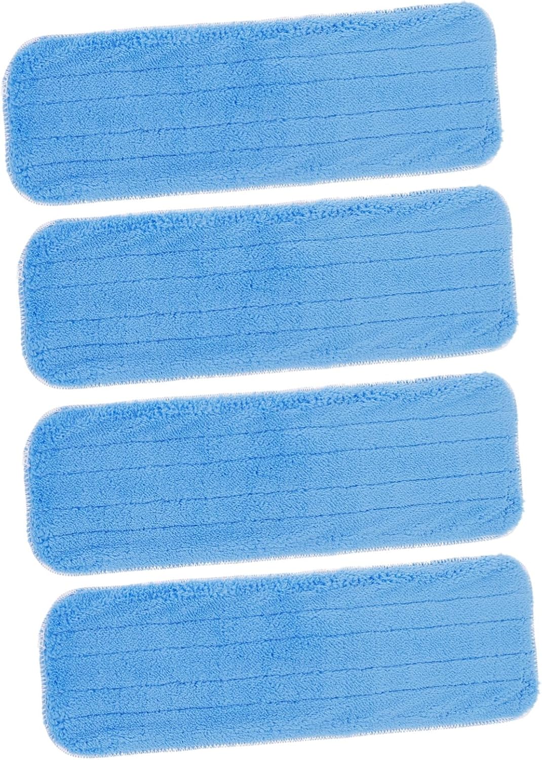 4pcs Washable Mop Pads Reusable Cleaning Replacement for Hard Floors