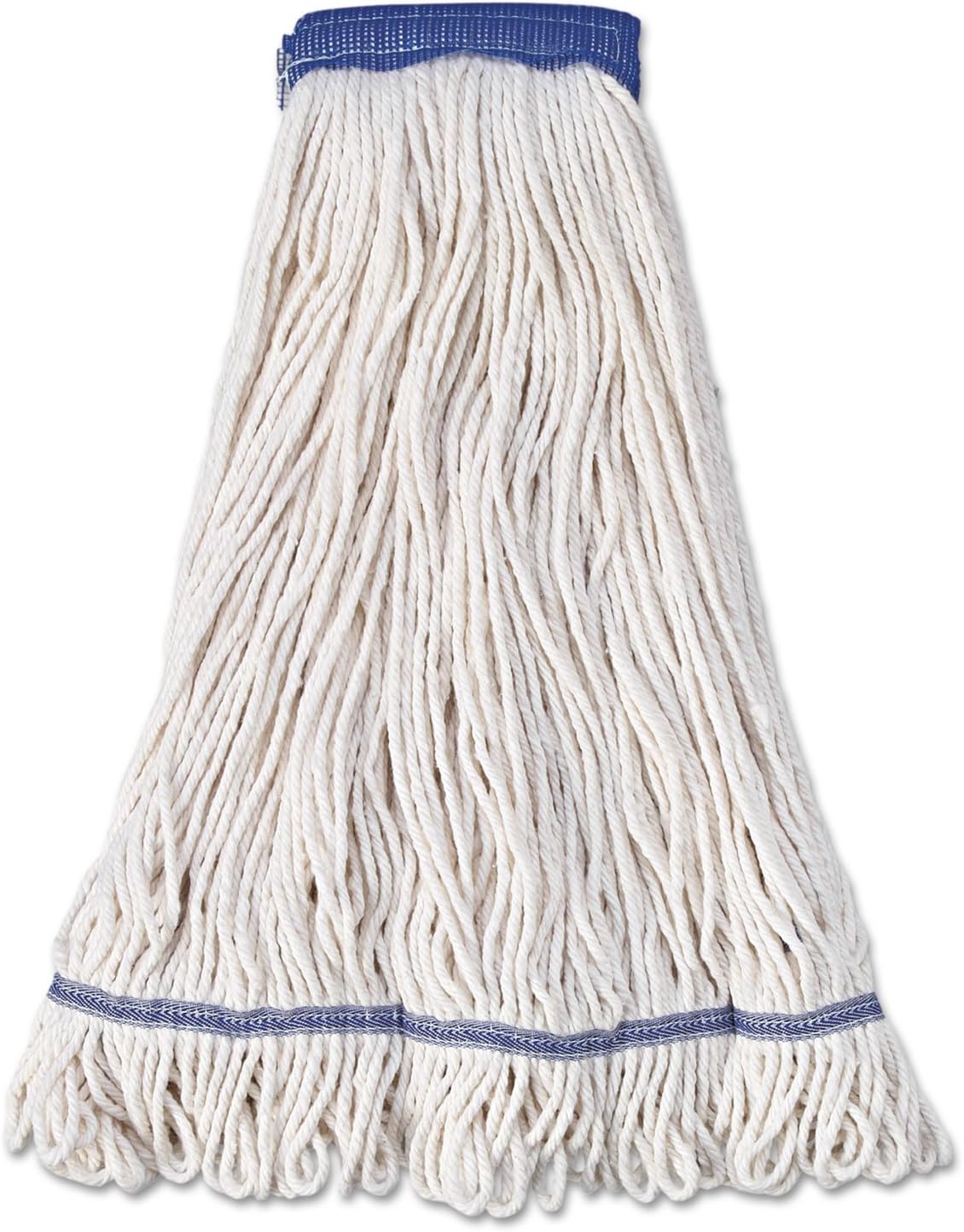 Boardwalk BWK504WH 5 Inch Super Loop Wet Mop Head - X-Large White