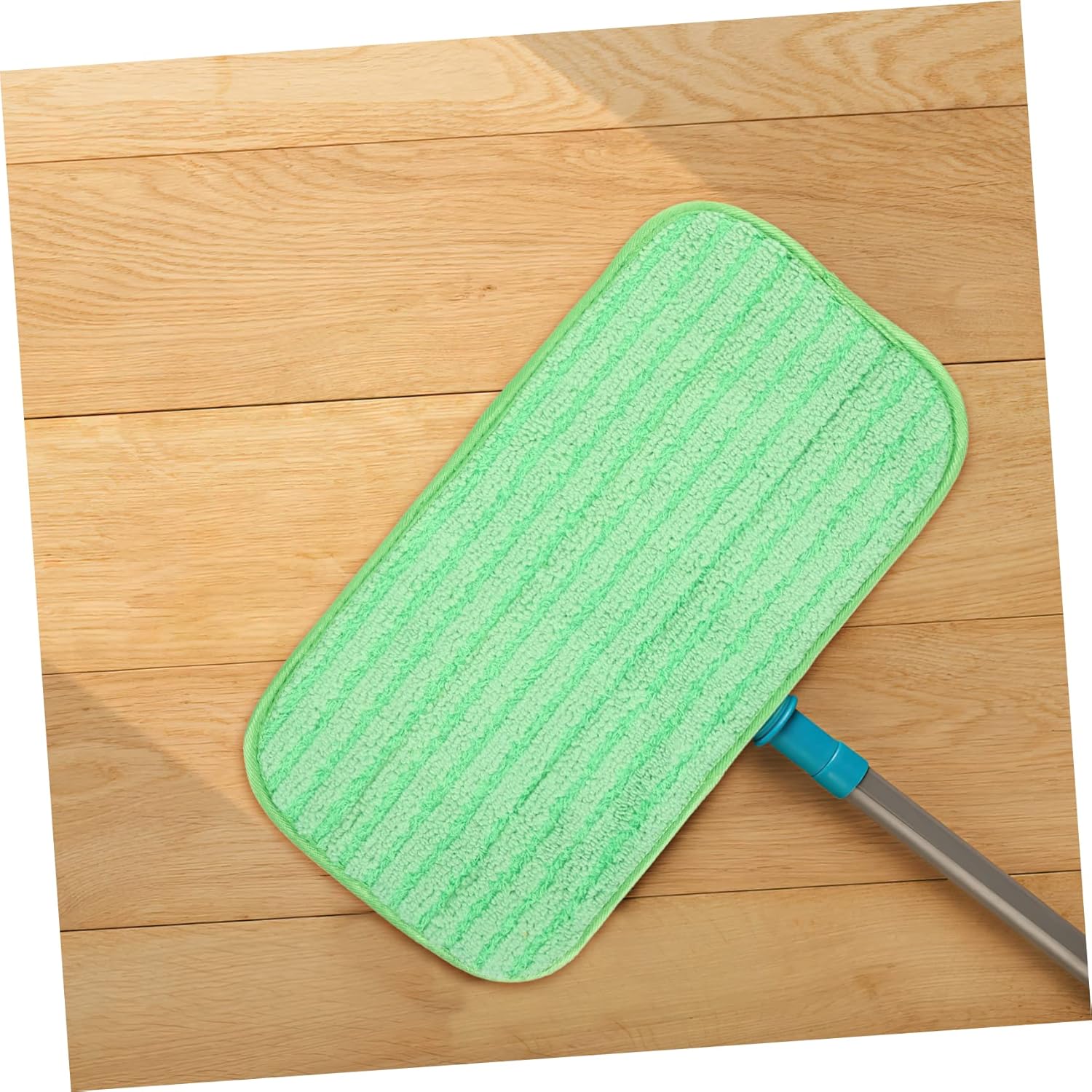 2Pcs Reusable Mop Pads for Swiffer Compatible Wet Dry Cleaning