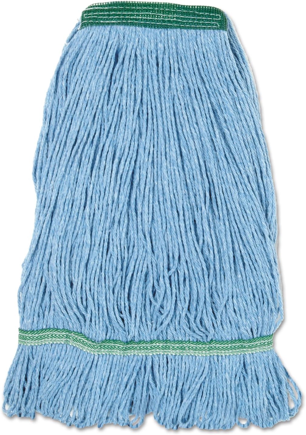 Boardwalk BWK502BLNB Super Loop Wet Mop Head - Medium Blue 1