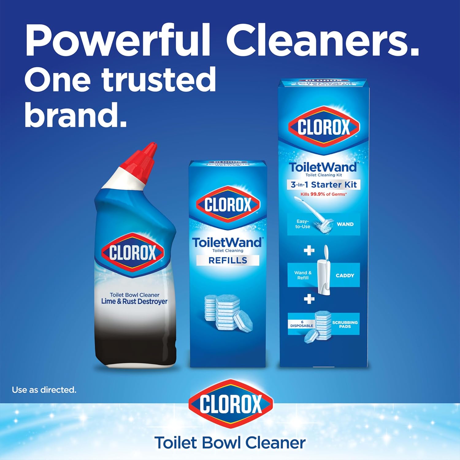 Clorox Toilet Bowl Cleaner 24 Ounces Pack of 2