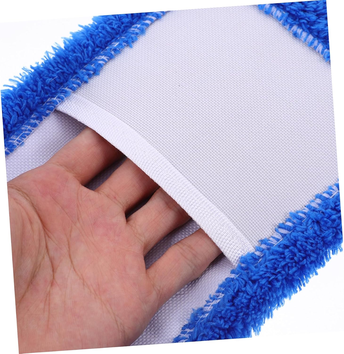 Coral Fleece Mop Replacement Pads 4 Pack Reusable