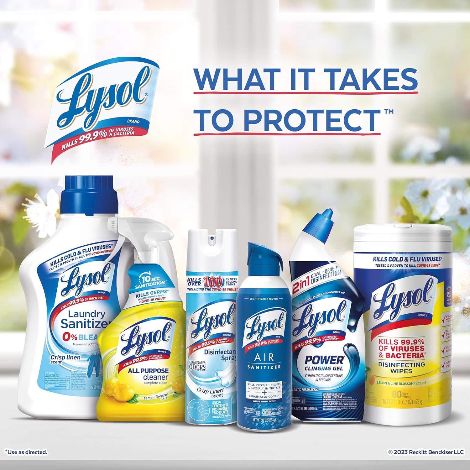 Lysol Automatic Toilet Cleaner Atlantic Fresh Scent 8 Count