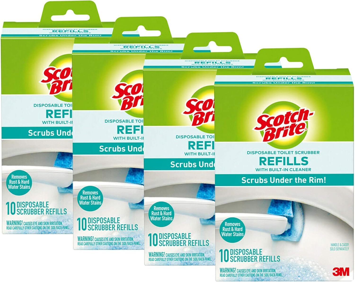 3M Scotch-Brite Toilet Cleaner Refill Pads 40 Count