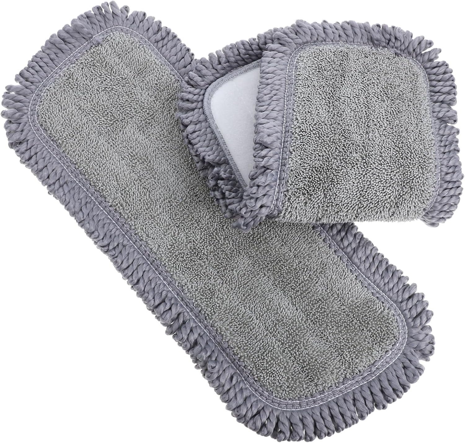 2pcs Microfiber Mop Pads for Efficient Floor Cleaning 1