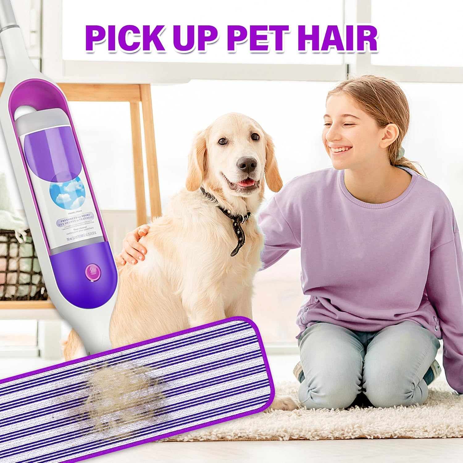 20 Pack Reusable Mop Pads for Swiffer PowerMop