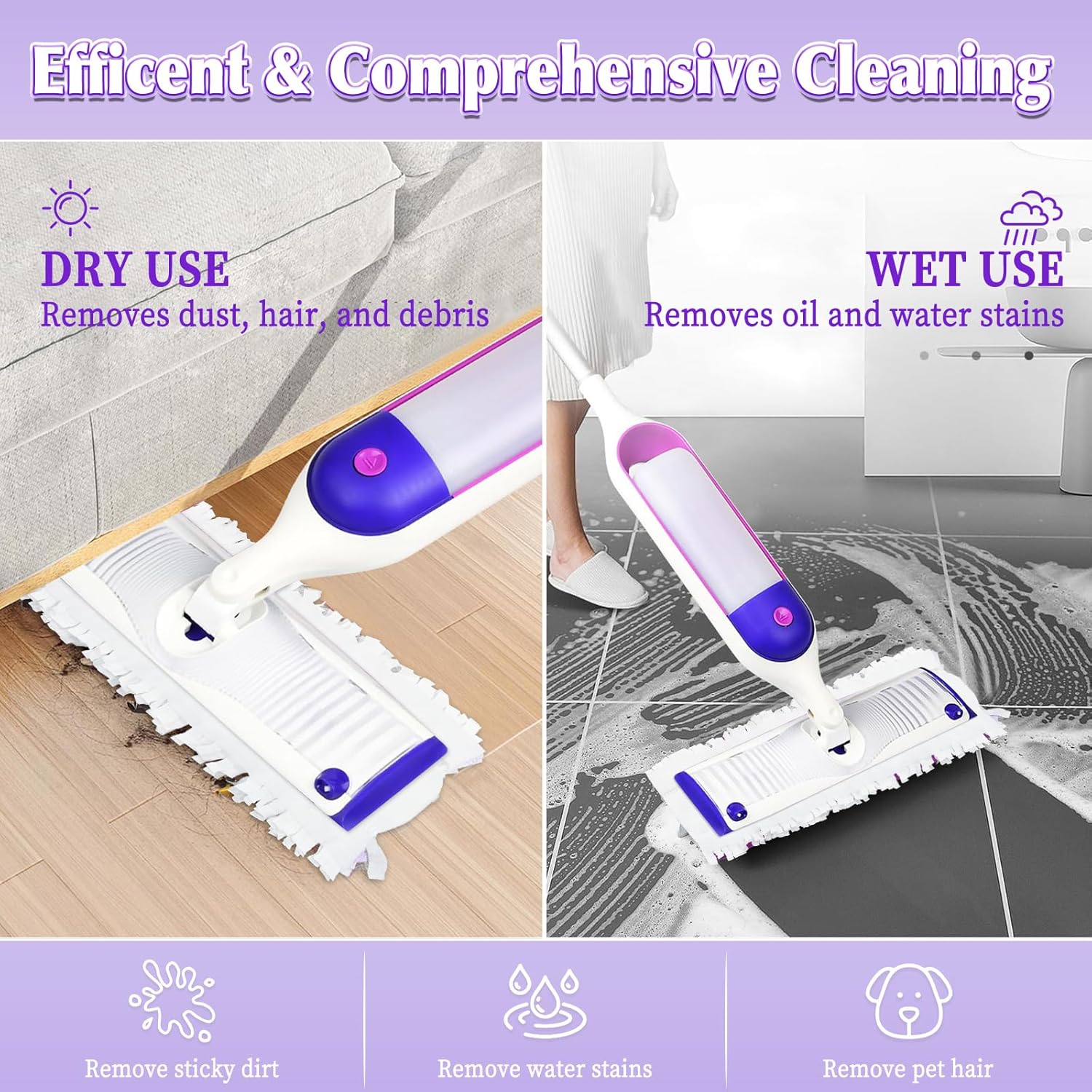 12 Pack Hofosi Swiffer Replacement Mop Pads