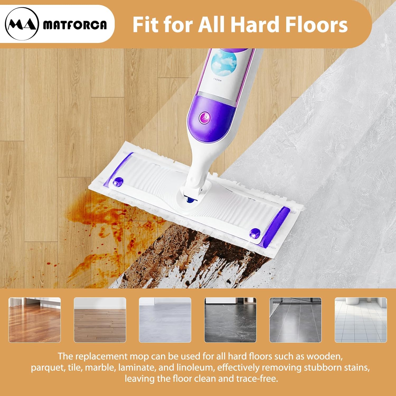 20 Pack Swiffer Mop Pads - Disposable Refills for Power Mop