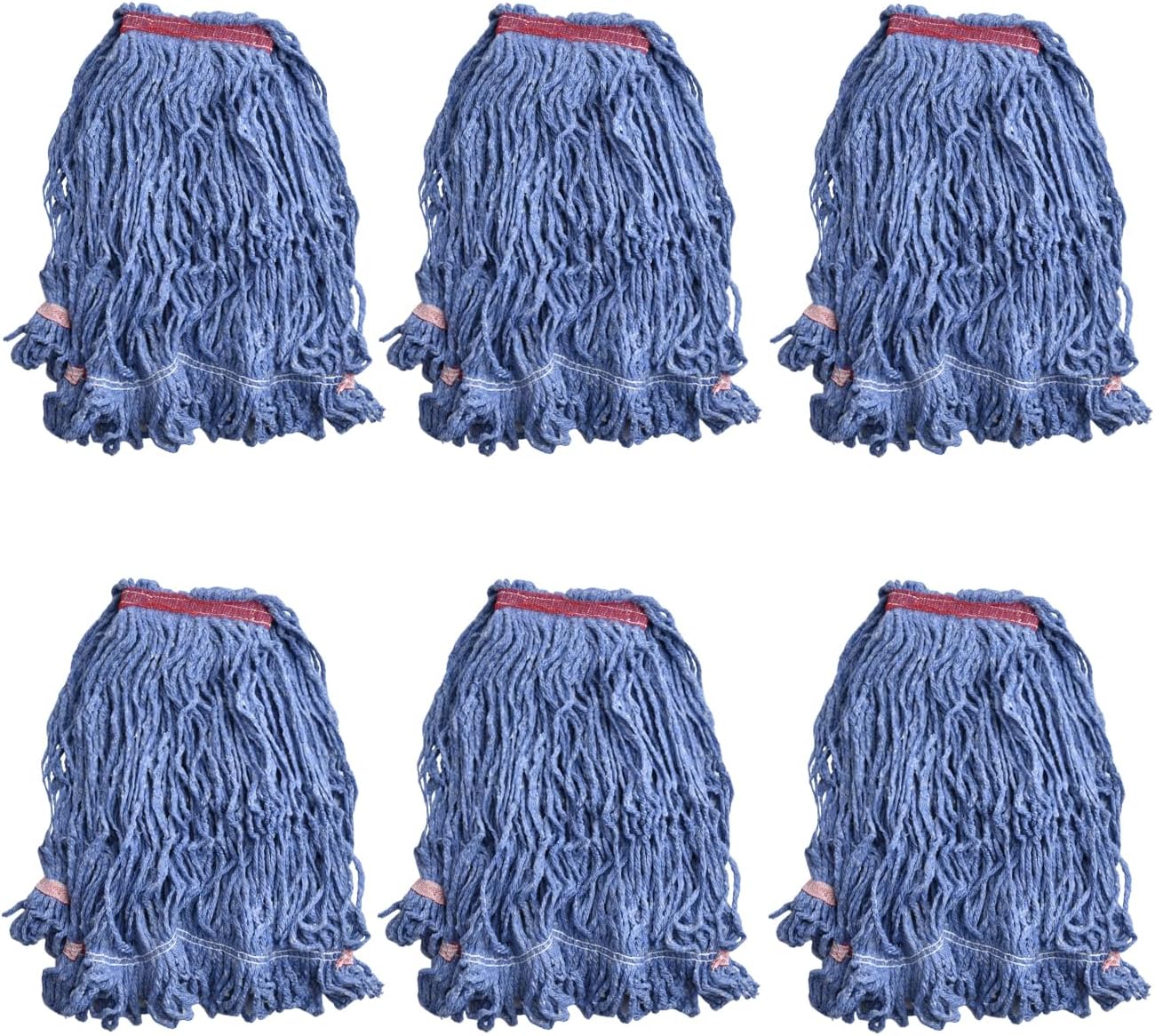 Primero Basics Loop-End Mop Head Replacement 6 Pack
