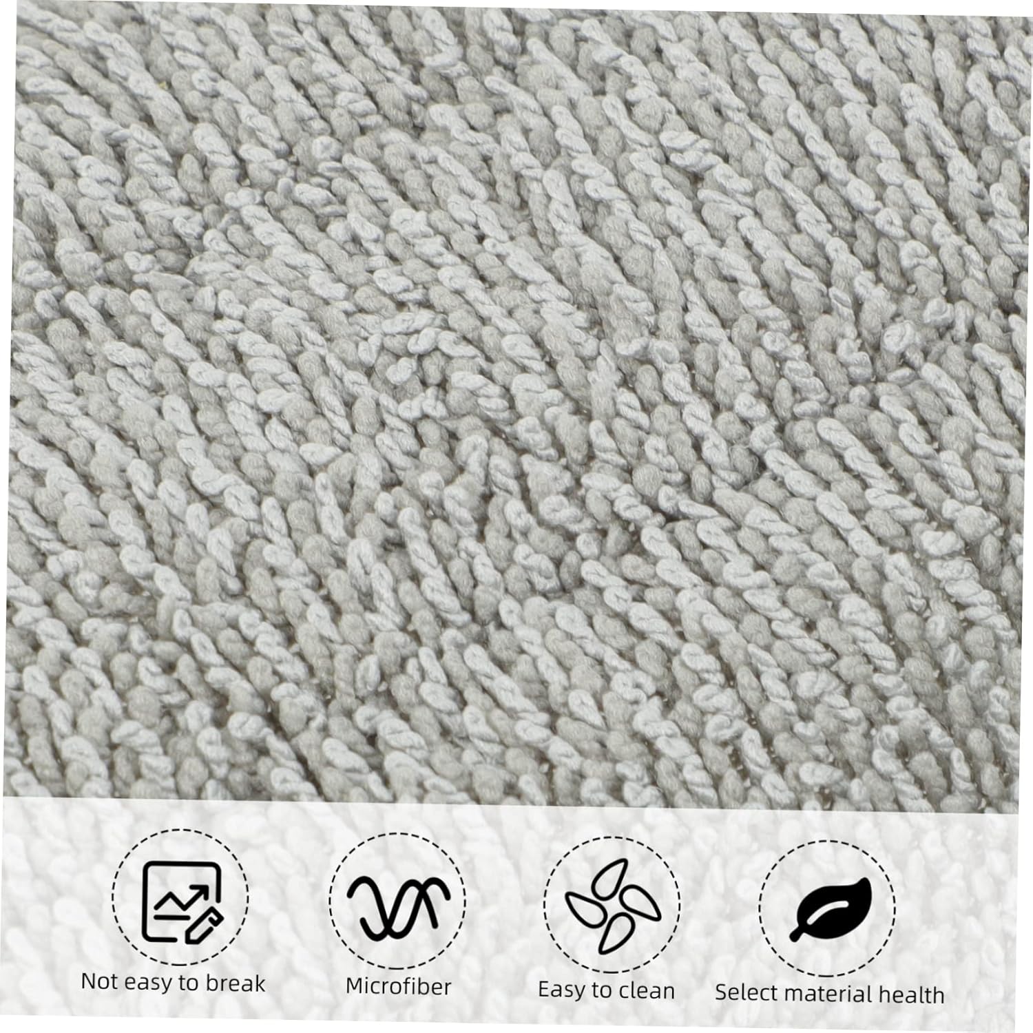 5Pcs Reusable Mop Pads for Efficient Floor Cleaning 1