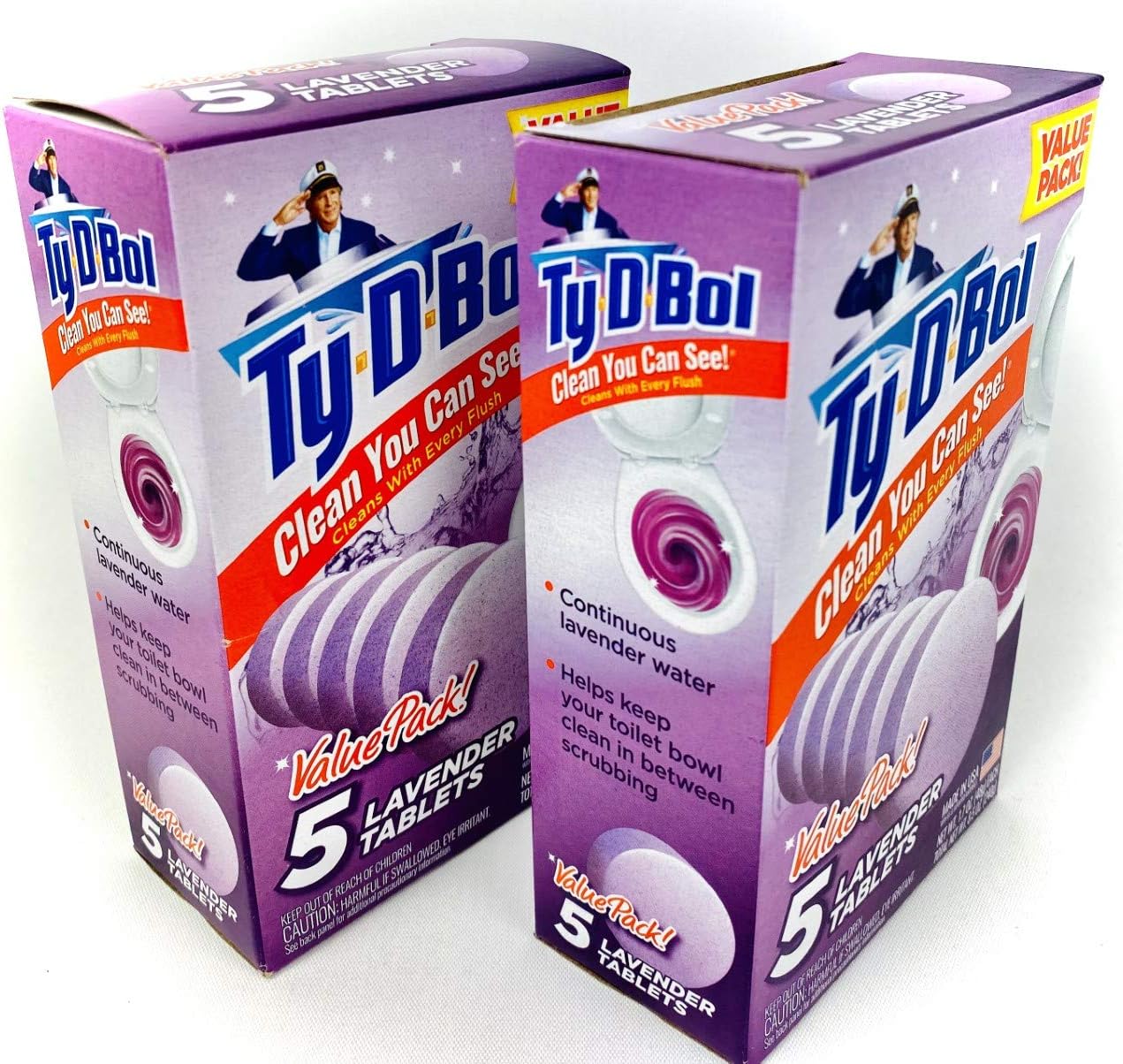 Willert Ty-D-Bol Toilet Cleaning Tablets with Lavender Scent