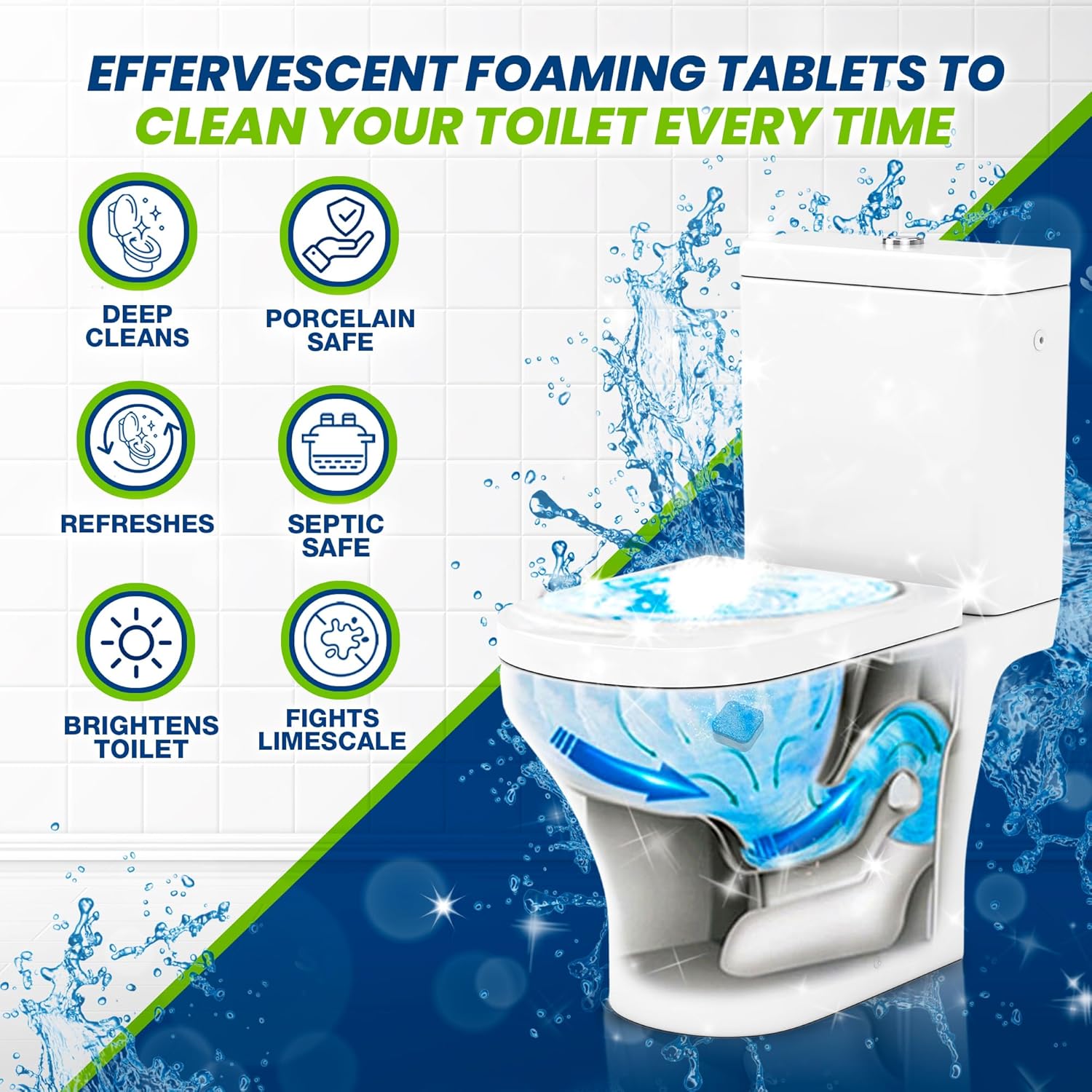 True Fresh Toilet Bowl Cleaner Tablets 24 Pack 1