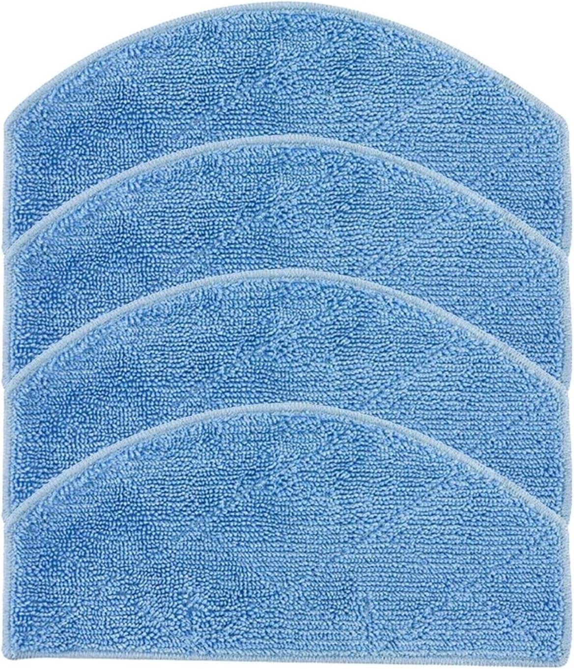 4 Pack Mop Cloths for Lubluelu SL68W Robotic Vacuum