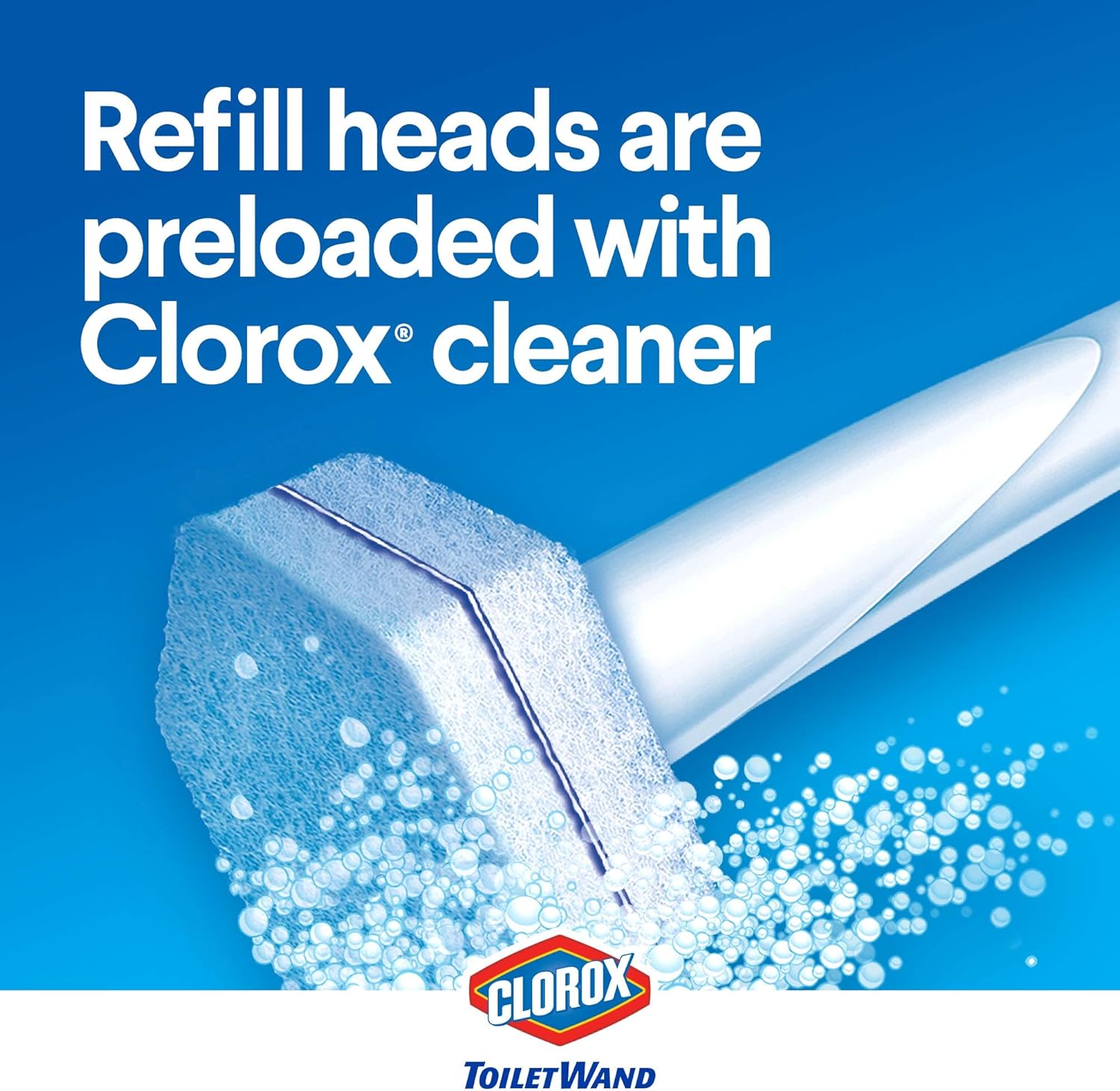 Clorox Wand Heads 6 Count for Effective Toilet Cleaning