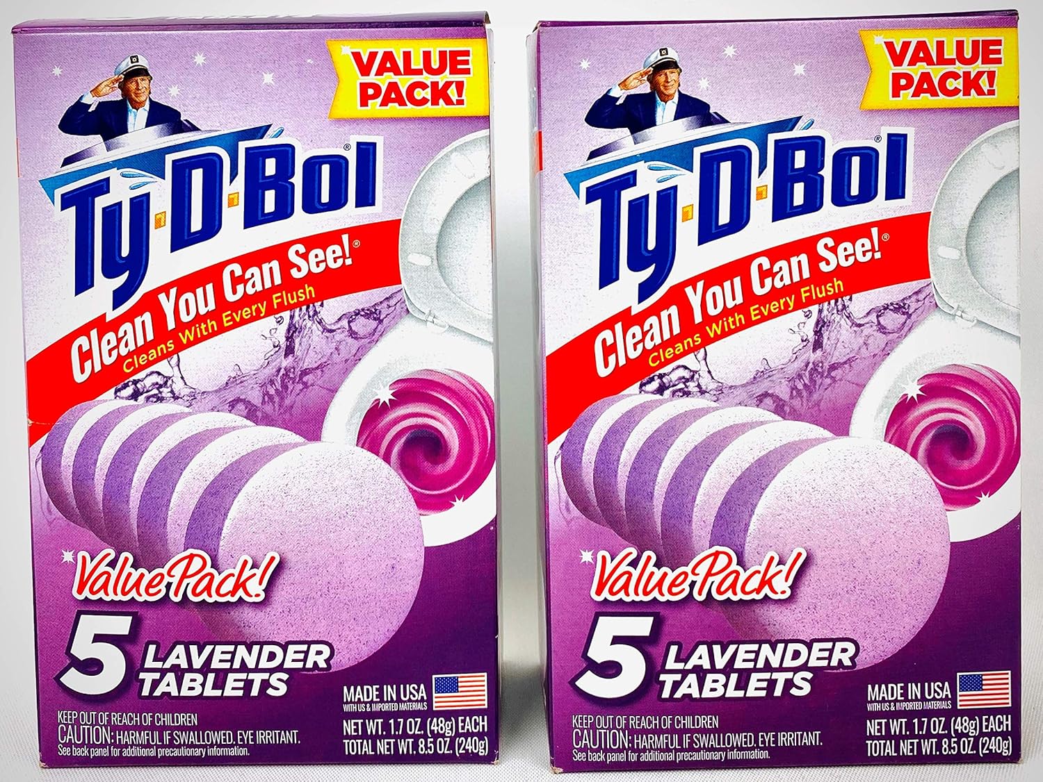 Willert Ty-D-Bol Toilet Cleaning Tablets with Lavender Scent