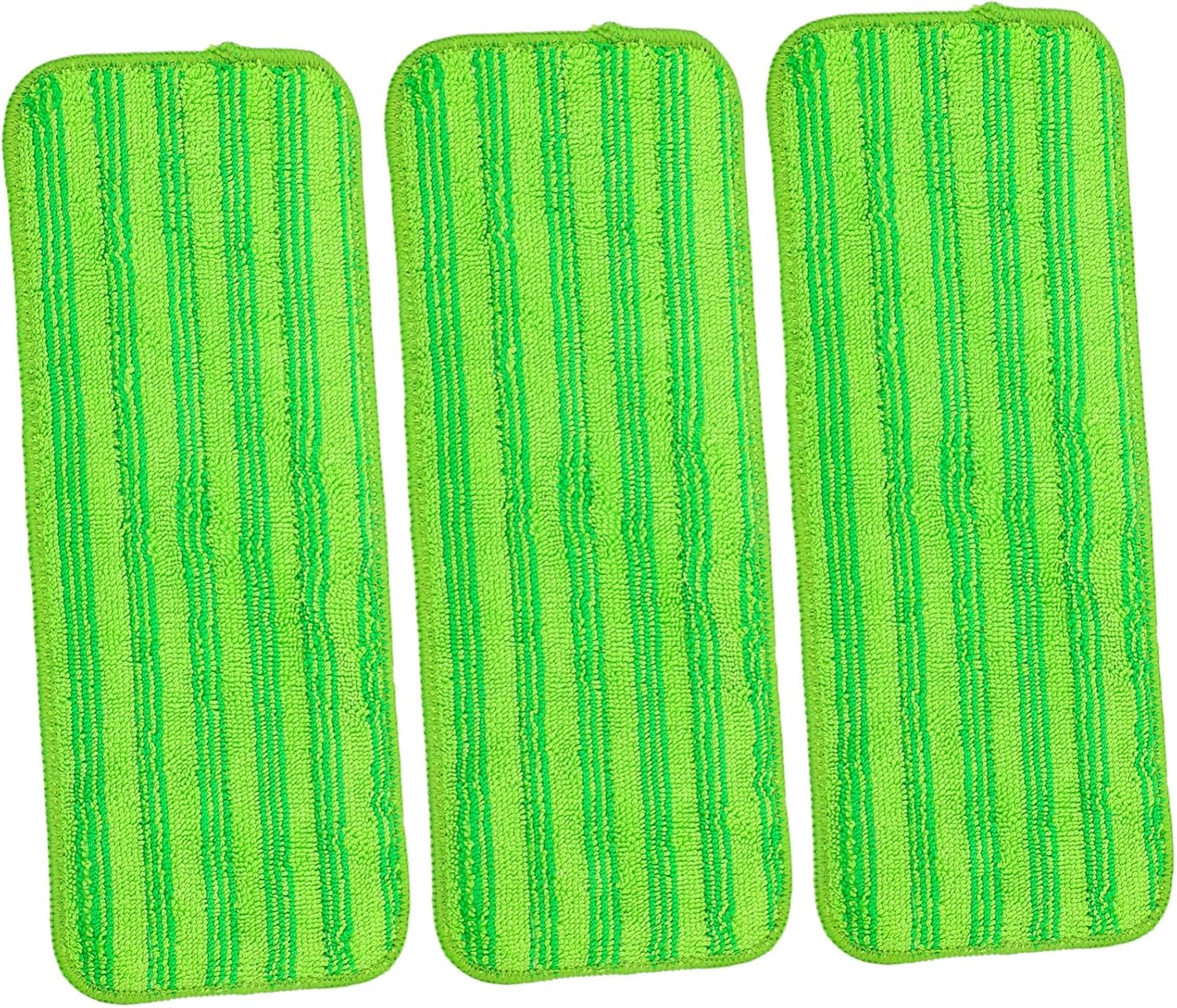 3pcs Microfiber Mop Pads Reusable and Durable