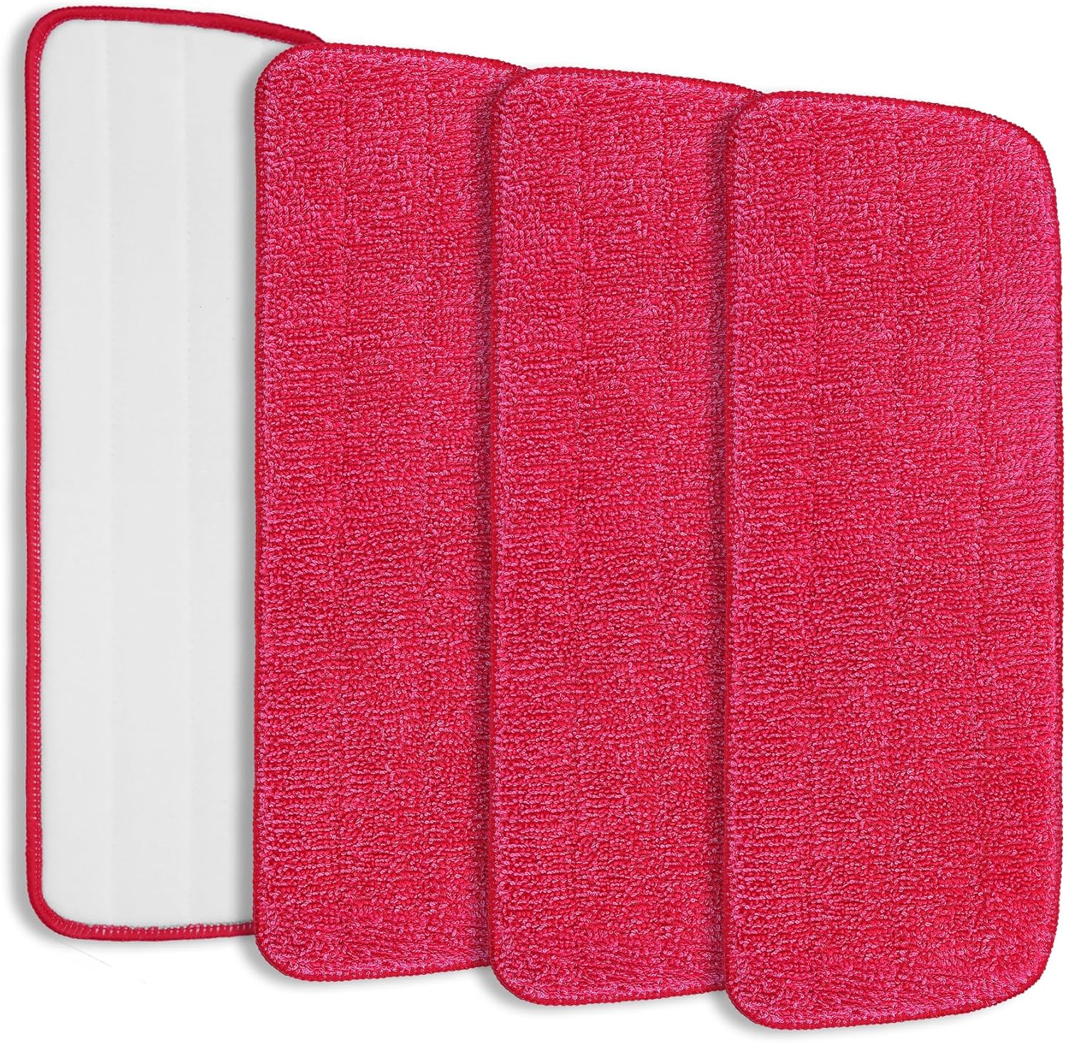 iKEEPOW 42 Pack Microfiber Mop Pads for Rubbermaid Reveal Power Scrubber
