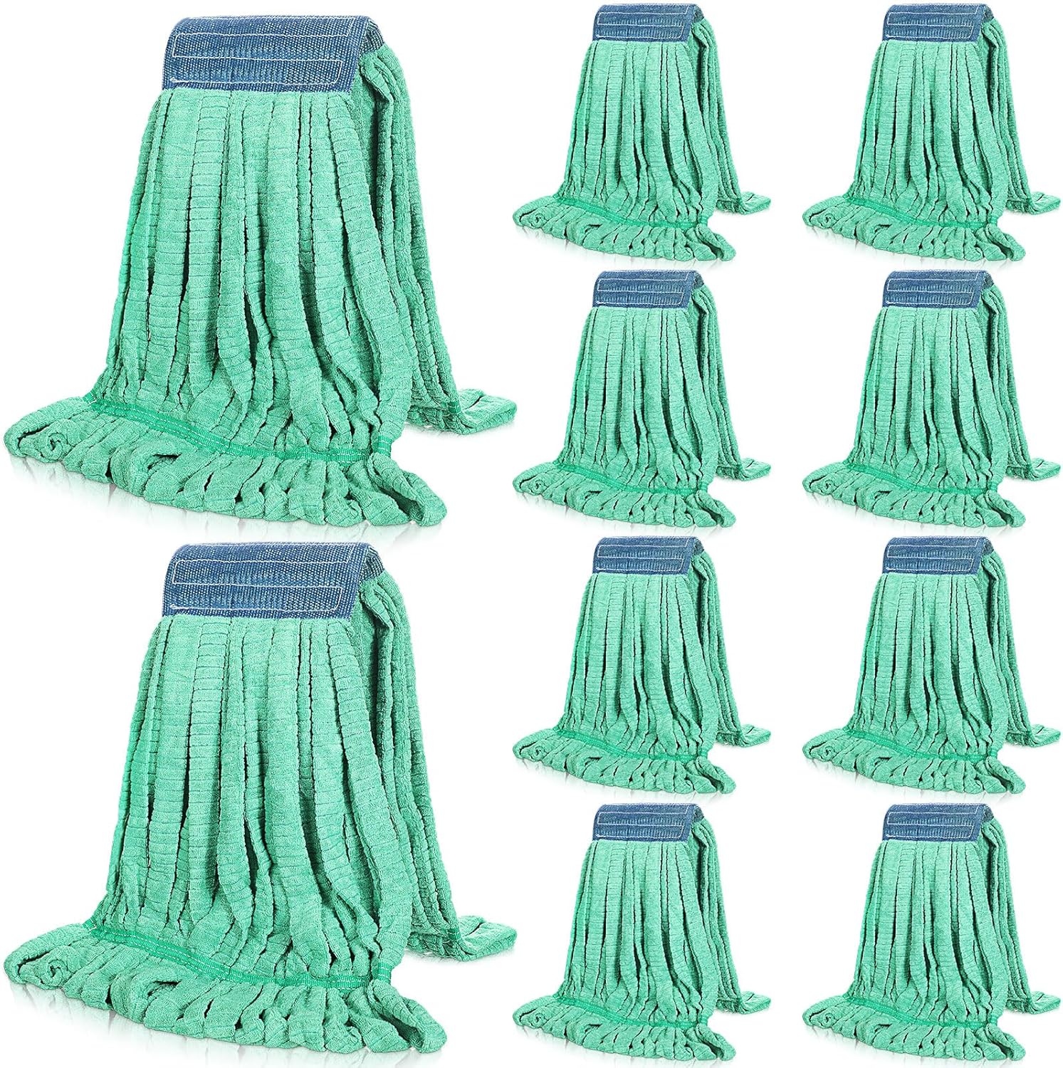 Lallisa 10 Pcs Microfiber Mop Head Refill