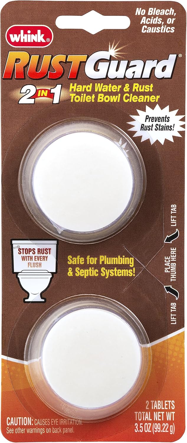 RUSTGuard Toilet Bowl Cleaner Tablets 4 oz