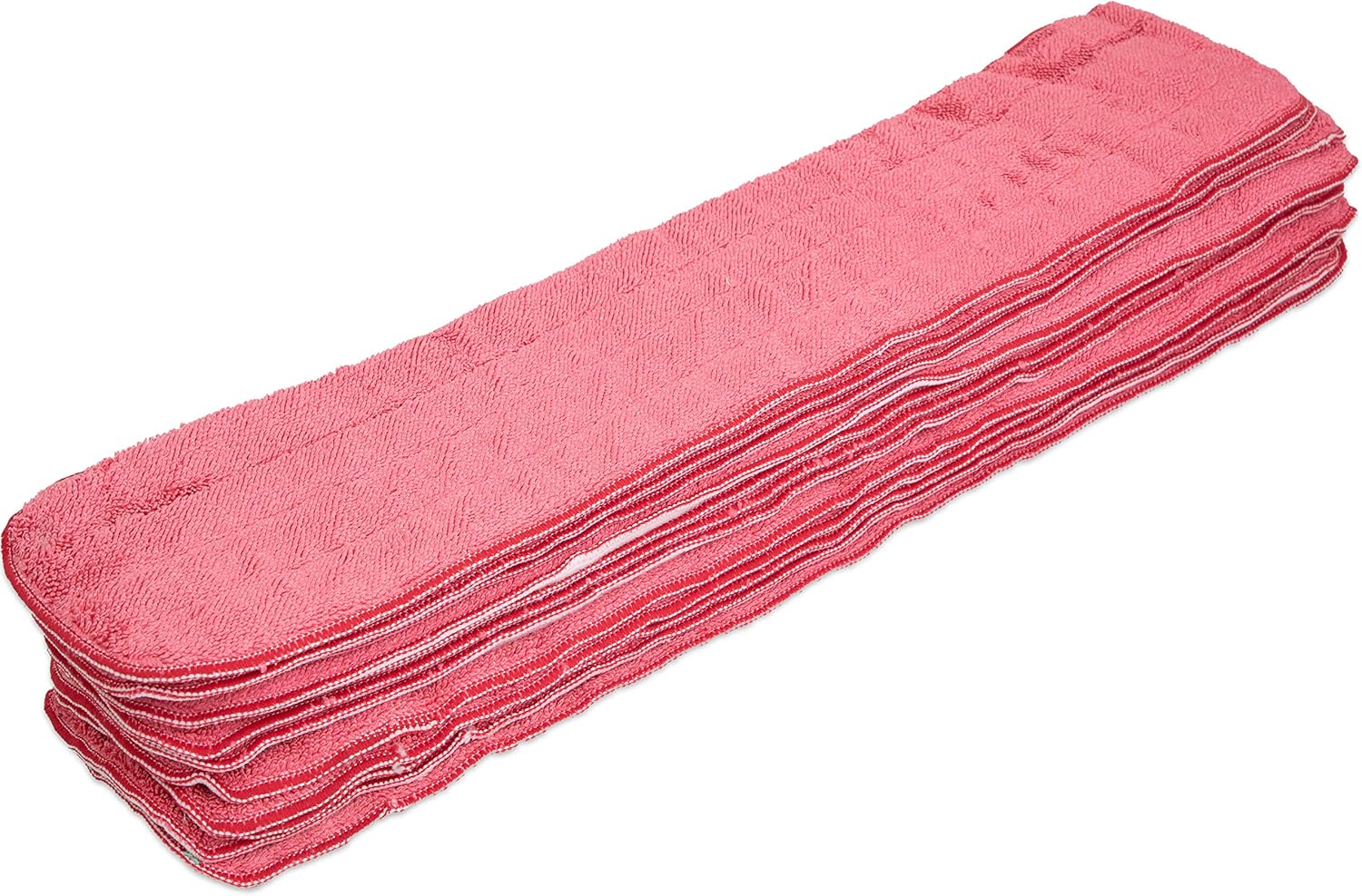 Arkwright Spray Mop Replacement Pads - 24 in Red Pack of 12