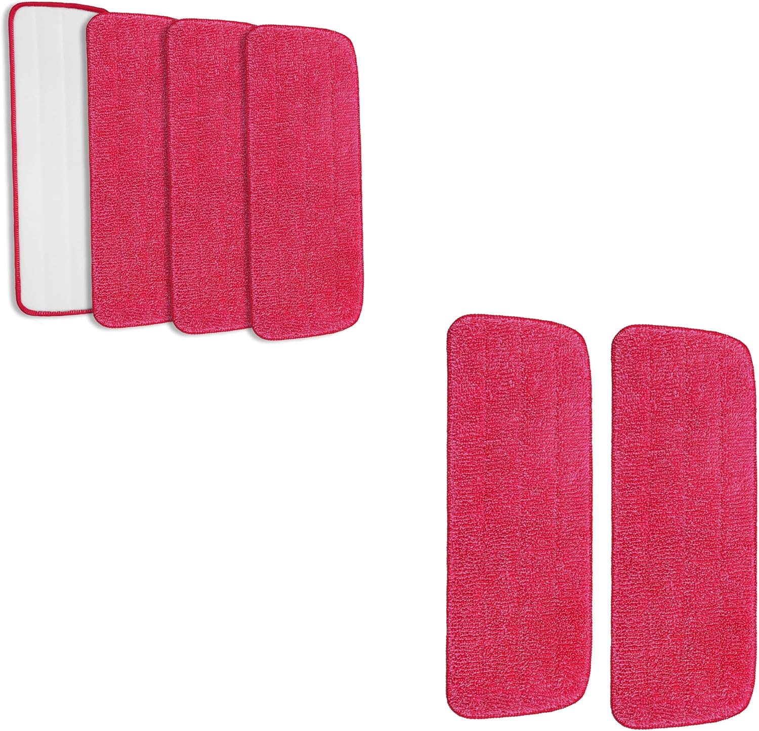 iKEEPOW 42 Pack Microfiber Mop Pads for Rubbermaid Reveal Power Scrubber