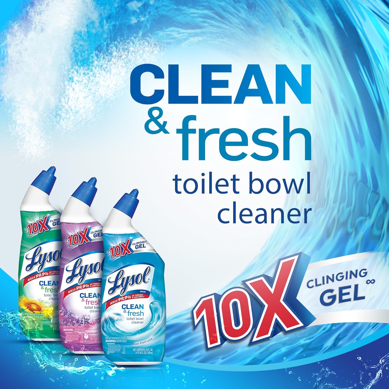 Lysol Power Fresh Toilet Bowl Cleaner 72 Fl Oz 1