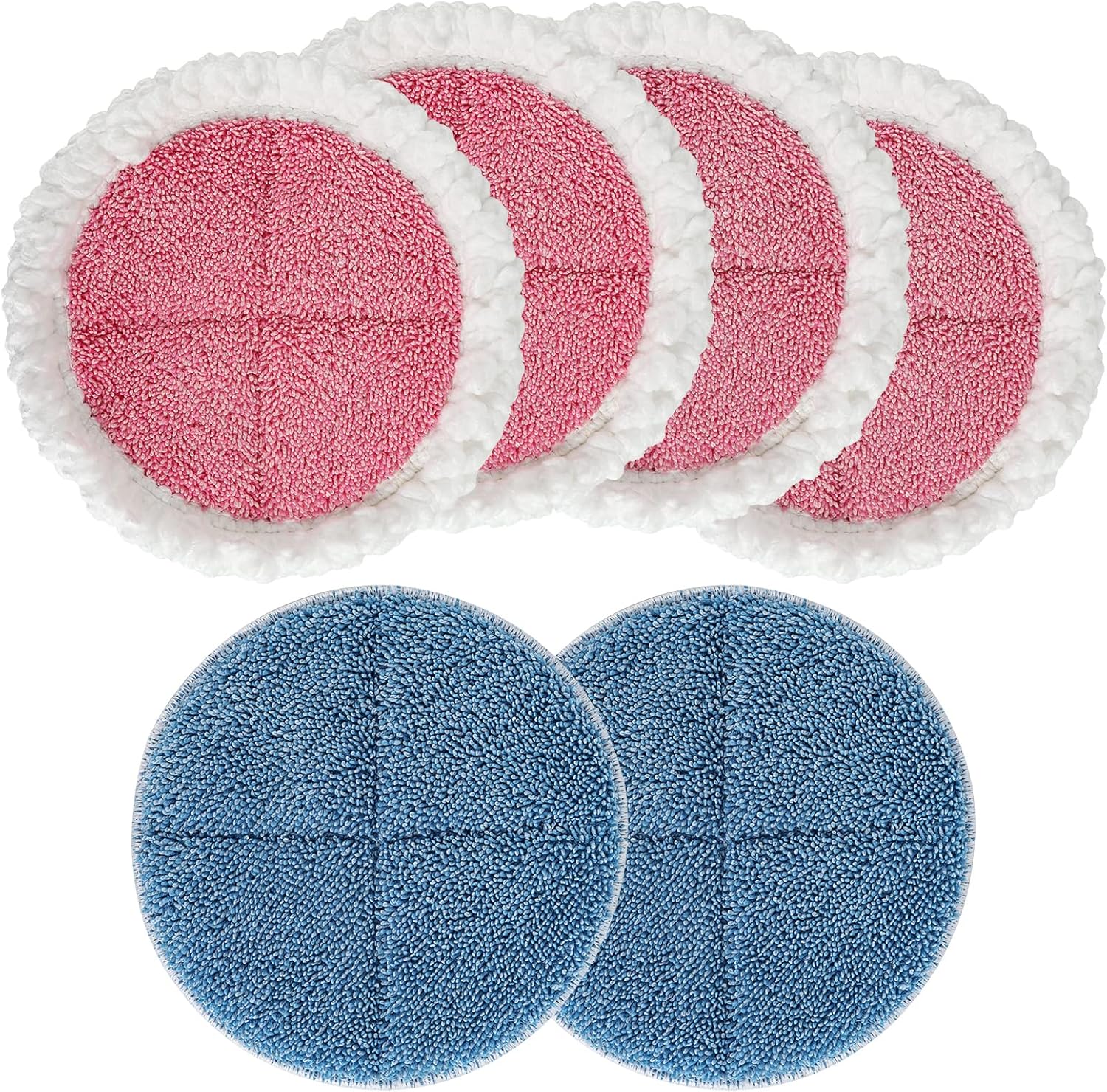 GreeSuit Electric Mop Pads 6 Pack 728in Cleaning Replacement