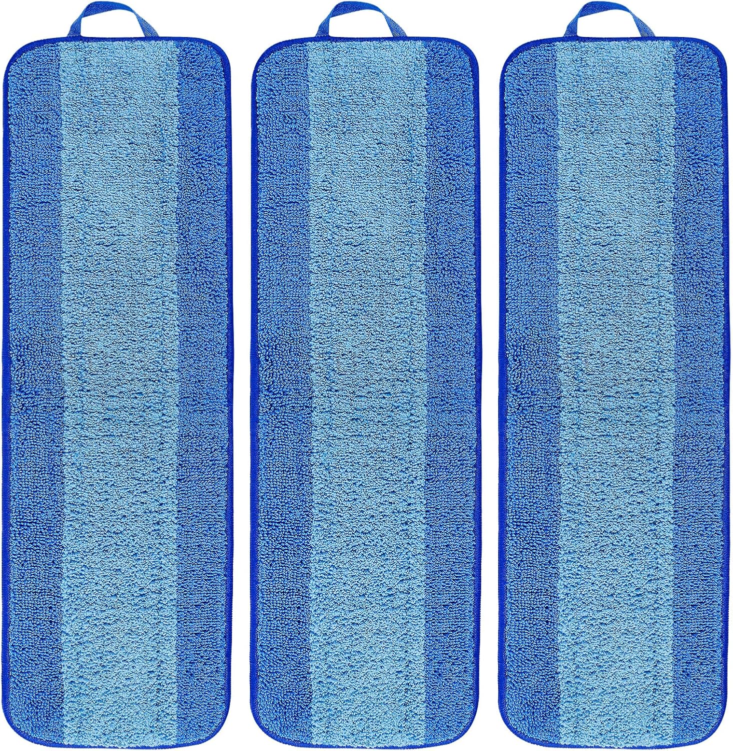 KEEPOW Microfiber Mop Pads 18 Inch 43 Pack Replacement